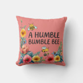 A Humble Bumble Bee クッション (正面)