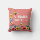 A Humble Bumble Bee クッション (正面)