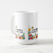 A Humble Bumble Bee  コーヒーマグカップ (正面左)
