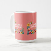 A Humble Bumble Bee コーヒーマグカップ (正面左)