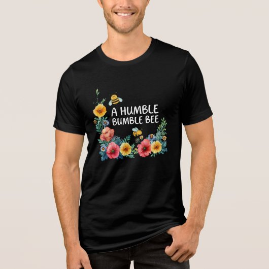 A Humble Bumble Bee トライブレンドＴシャツ (正面)