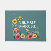 A Humble Bumble Bee ドアマット (正面)