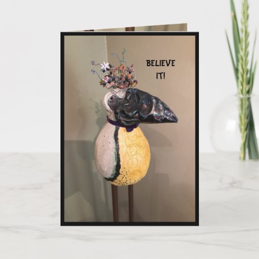 A humorous walking miracle カード (正面)