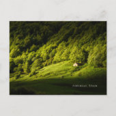 A hut in the valley, Asturias travel ポストカード (正面)