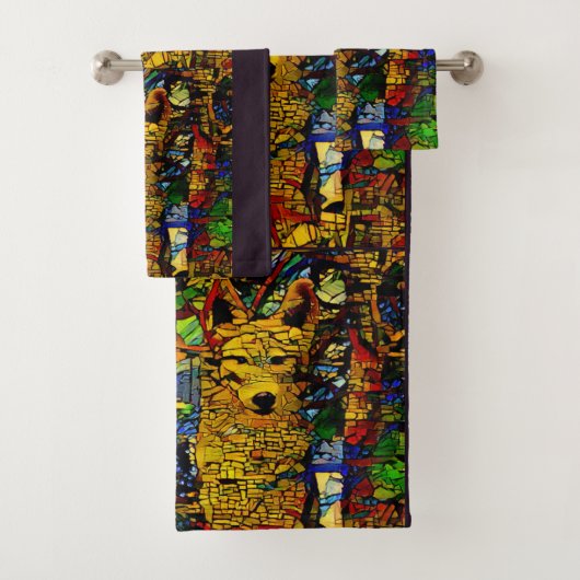 A.I.エンハンスドフォトおもしろい バスタオルセット (インサイチュ)