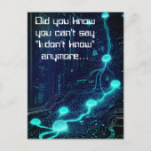 A.I.データベースAiの知性がある必須機能 シーズンポストカード (正面)