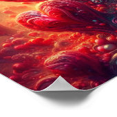 A.I.ハートコラージュ ポスター (角)