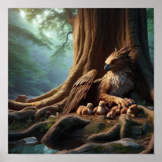 A.I.マザーグリフィンとその子ども ポスター (正面)