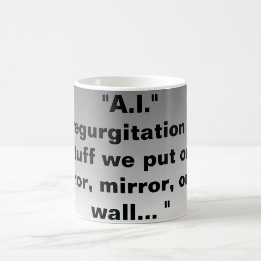 「A.I」 我々の物 コーヒーマグカップ (中央)