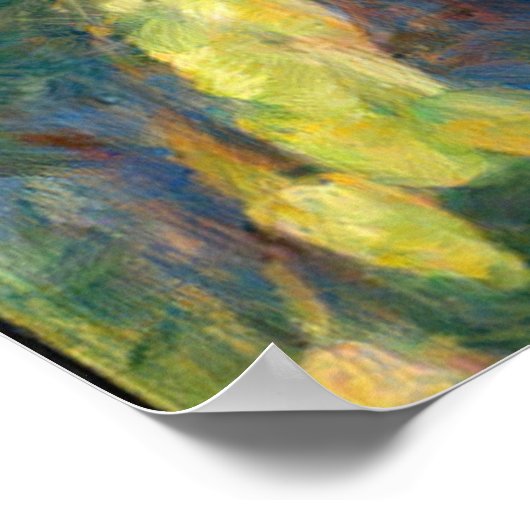 A.I.木の上の種鞘の拡張写真。 ポスター (角)