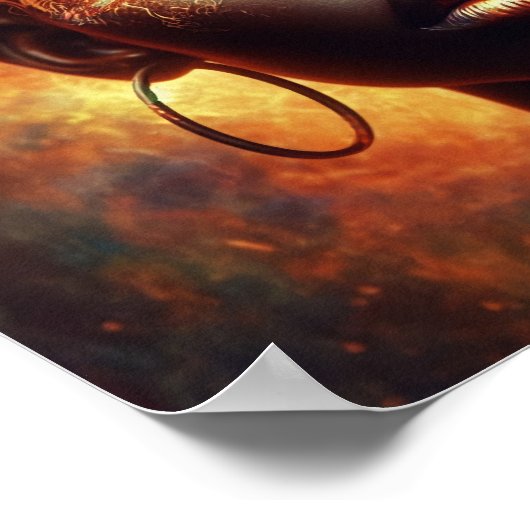 A.I.美しい女性 ポスター (角)