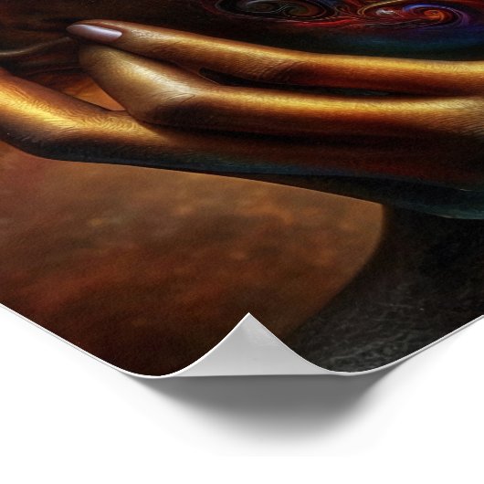 A.I.美しい女性 ポスター (角)