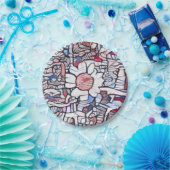 A.I.謙虚なデイジーの写真を強化 ペーパープレート (パーティー)