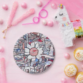 A.I.謙虚なデイジーの写真を強化 ペーパープレート (パーティー)