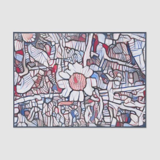 A.I.謙虚なデイジーの写真を強化 薄葉紙 (正面)