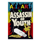 A.I. Art - Assassin of Youth ポスター (正面)