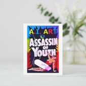 A.I. Art - Assassin of Youth ポストカード (スタンド正面)