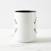 A.I. Must Die™ ロゴ（カレッジ フォント）コンボ マグ (中央)