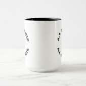 A.I. Must Die™ ロゴ(ミリタリーフォント)コンボマグ マグカップ (中央)