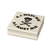 A.I. Must Die™ ロゴ（太字フォント）スタンプ ラバースタンプ (スタンプ)