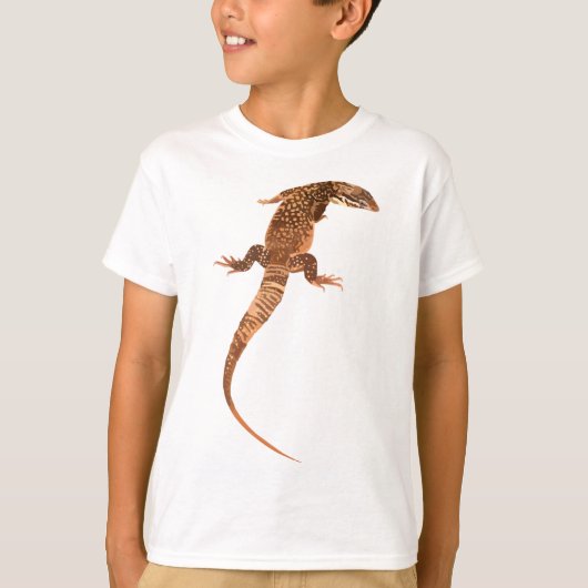 A is for Ackies Monitor Lizard Tシャツ (正面)