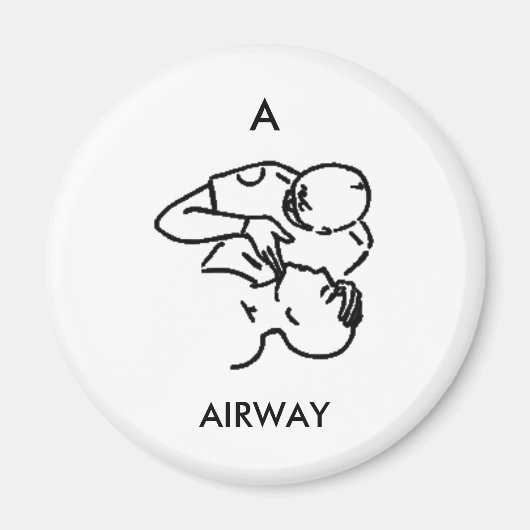 A is for AIRWAY – マグネット (正面)