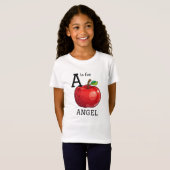 A is for Angel Apple Tシャツ (正面フル)