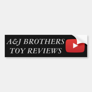 a&jの兄弟youtube バンパーステッカー