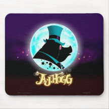 A.J. HOGG WISHINGの月のマウスパッド