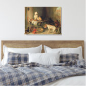 A Jack in Office, c.1833 キャンバスプリント (インサイチュ (寝室))