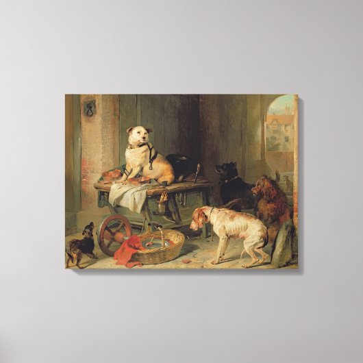 A Jack in Office, c.1833 キャンバスプリント (正面)