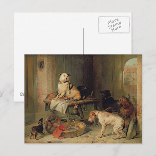 A Jack in Office, c.1833 ポストカード (正面/裏面)