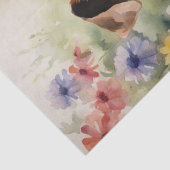 : A Jack Russell in Flowers Decompage 薄葉紙 (詳細)