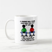 A Jailのおもしろマグカップ コーヒーマグカップ (左)