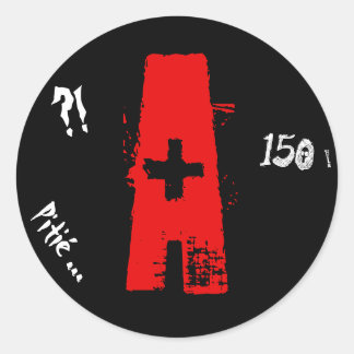 A jeune permis ラウンドシール