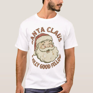 A Jolly Good Fellow – Vintage Santa ClassicT-Shirt Tシャツ