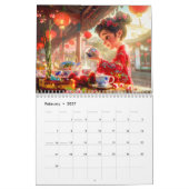 A Journey Through China – 3D Calendar 2026 カレンダー (2月 2027)