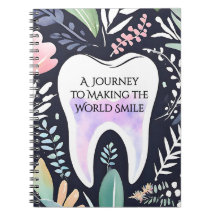 A Journey to Smile: Boho Floral Dental Sudent Gift