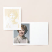 A. Joyce Elliottゴールドフォイルノートカード 箔カード (ディスプレー)