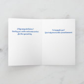 A Joyful Celebration: K Calligraphy Art カード (内部)