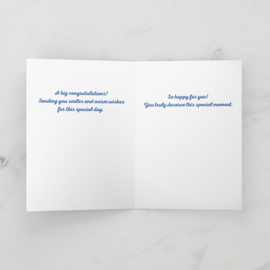 A Joyful Celebration: K Calligraphy Art カード (内部)