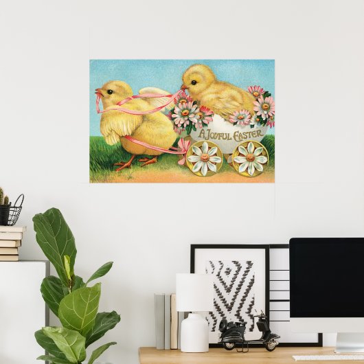 A Joyful Easter ポスター (ホームオフィス)