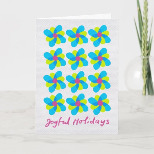A Joyful Heart Holiday Card シーズンカード (正面)