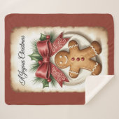 A Joyous Christmas Sherpa Blanket シェルパブランケット (正面(横))