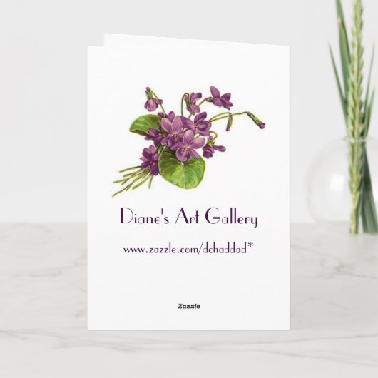 A Joyous Easter – カード (裏面)