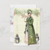 A Joyous Noel Jane Austen インスパイア RSVP (正面/裏面)