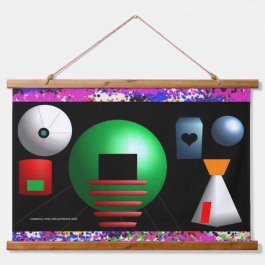 A JP's Artsy Ware Tapestry 吊り下げ型タペストリー (正面)