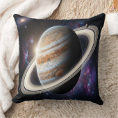 A Jupiter with Rings クッション (ブランケット)