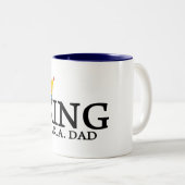 A.K.A. DAD王 ツートーンマグカップ (正面右)