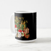 A Kawaii Winter Tale Cozy Hedgehog コーヒーマグカップ (正面左)